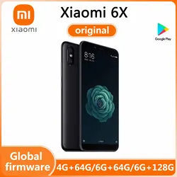 celular xiaomi mi 6X teléfono móvil 6G 128G Snapdragon 660 1080 x 2160 píxeles Carga rápida 18Wusado teléfono