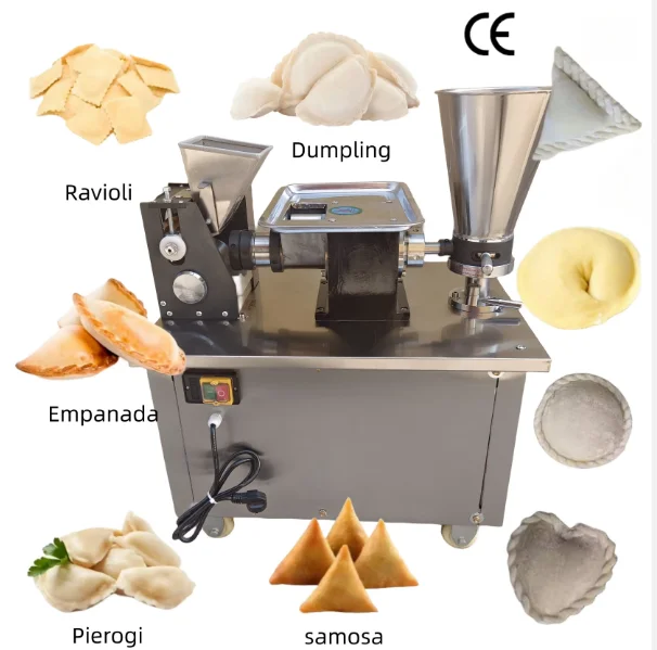 Dumpling Making Machine Stuffing-filling , Wrapper-making , Dumpling-forming Transmission