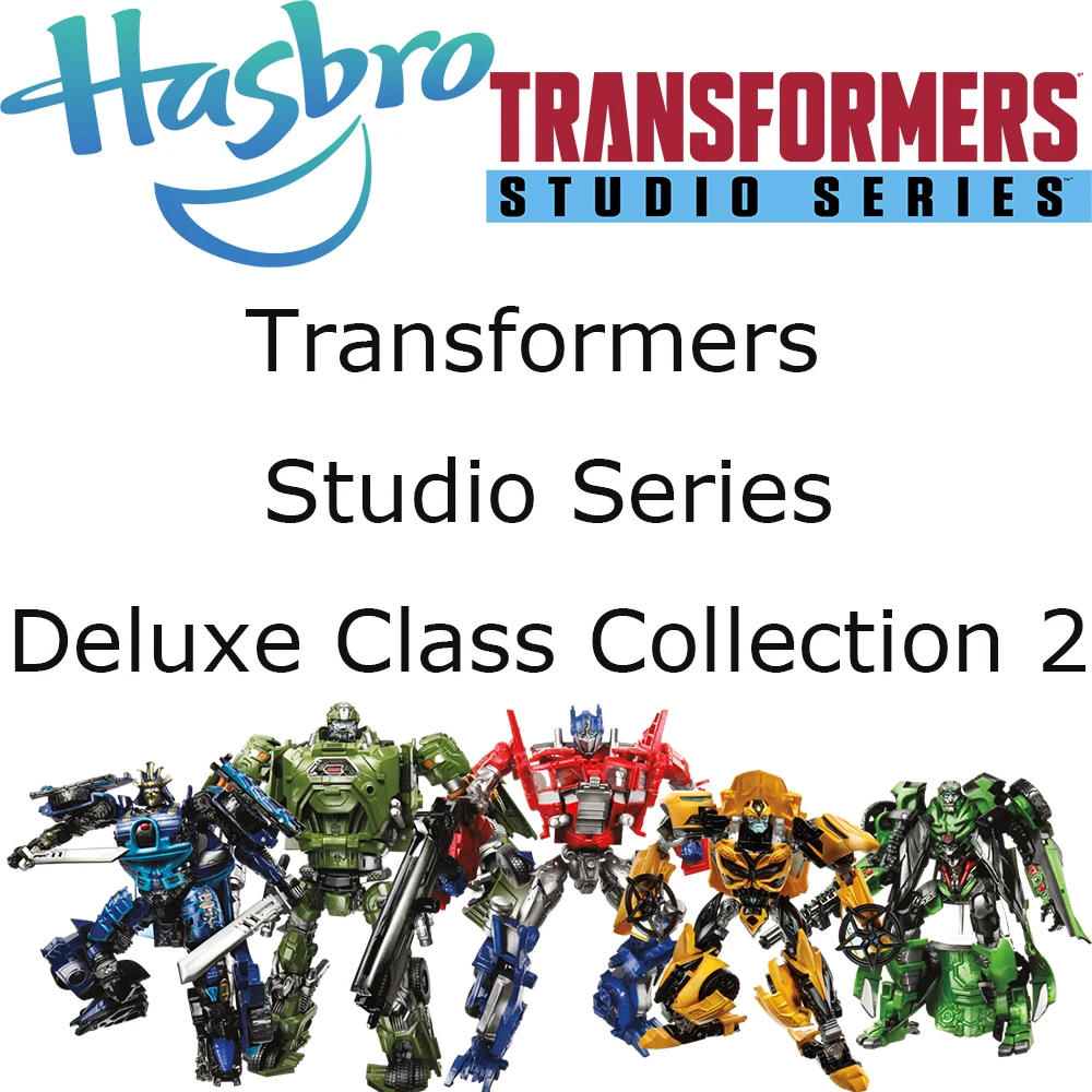 In Stock Original Hasbro Transformers Studio Seires Deluxe Class Collection 2 Good Gifts Action Robot Car Figures Model Toys