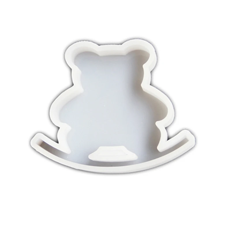 Animal Resin Molds Rocking Horse Silicone Mould Plasters Molds Home Decoration