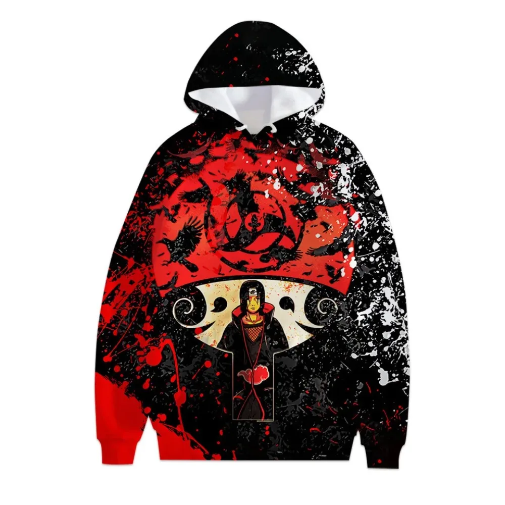 

Miniso No Added Velvet Kids Adult Naruto Game Anime Cartoon 3D Novelty Sweater Hoodie