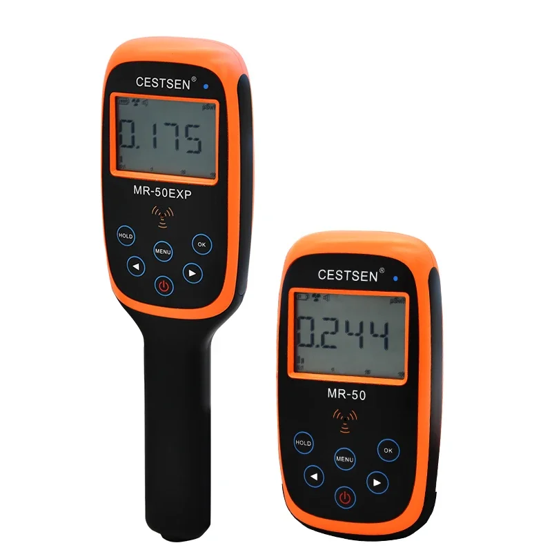 

MR-50 series radiation dosimetry, nuclear radiation detector tester, electromagnetic gamma radiation ， beta rays 20KeV~ 3Mev