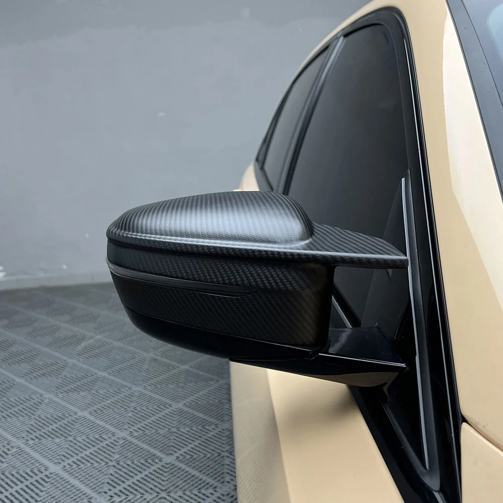

Carbon Fiber Side Rearview Mirror Cover Caps Tools Case Car Bodykits For BMW G42 G20 G22 G23 G26 2020+ M Style Replacement