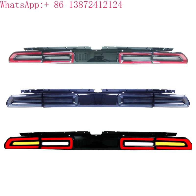 

for Dodge Challenger 2008 2014 Rear Lamp Upgrade LED Brake Lights Stop Lamp Car Accessories DRL Taillights Assembly