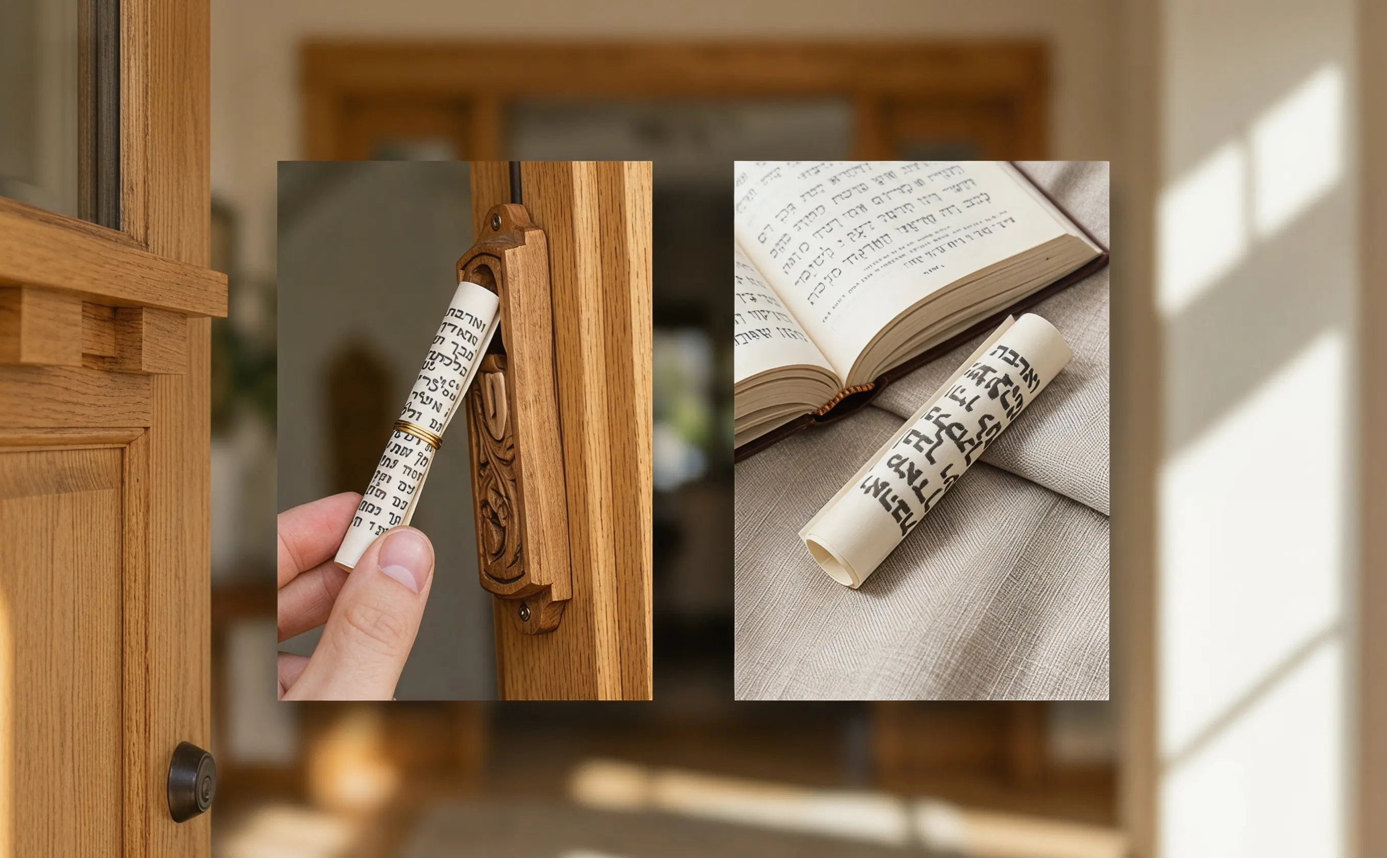 20pcs Hebrew Mezuzah Kosher Scroll: Mini Jewish Blessing Paper - Pre-rolled Kosher Scroll for Mitzvah Traditional Ceremoni