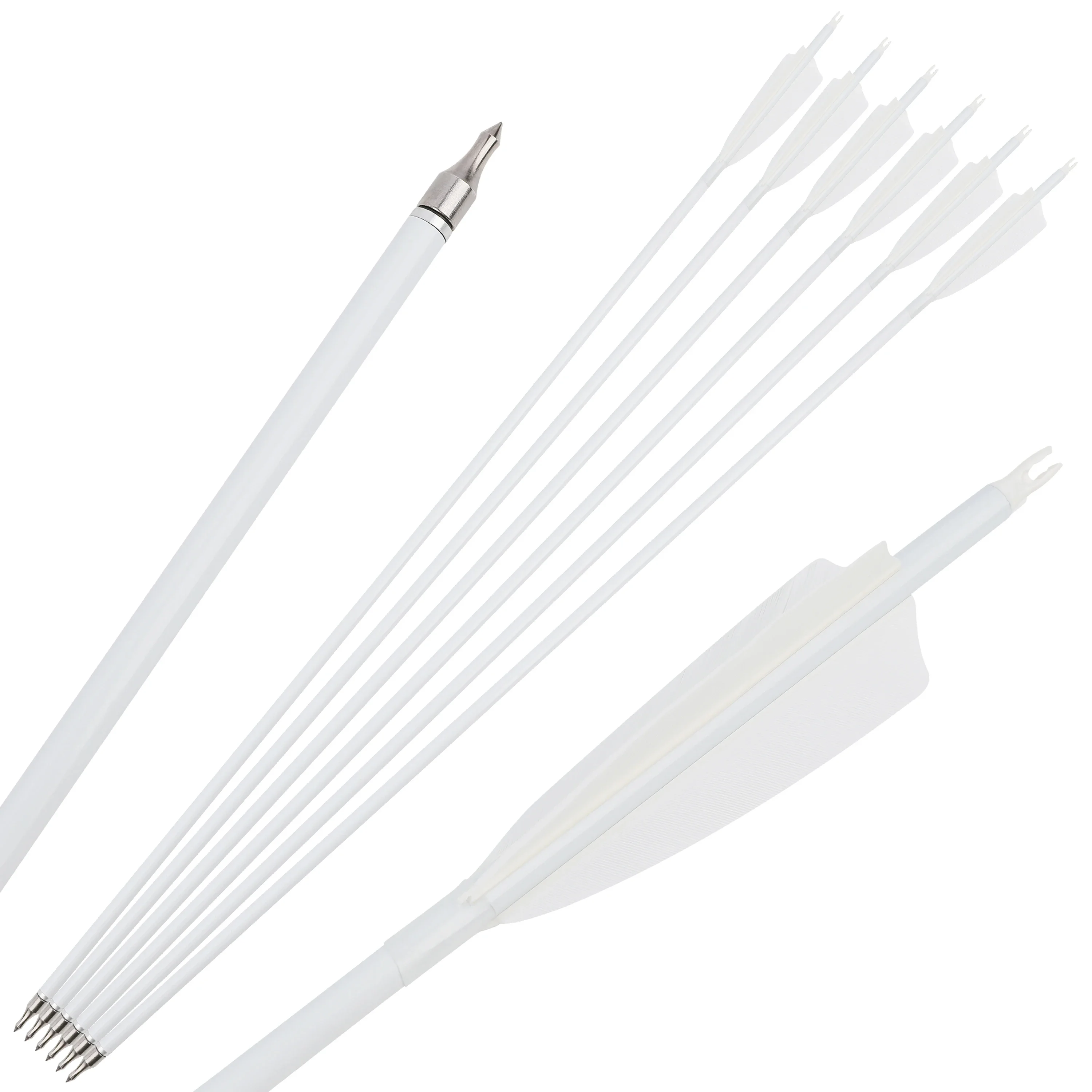 Variant: 6pcs Spine500 White
