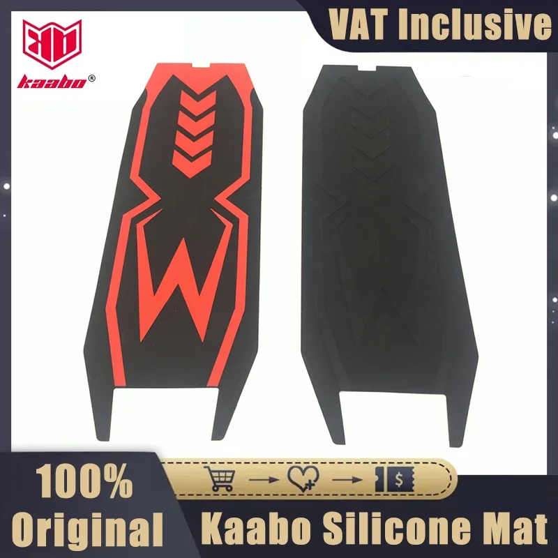 EU Stock Kaabo Mantis 8/10 Silicone Mat Carpet Pad Foot Deck Cover 1600W Mantis Electric Scooter Original Parts Accessories