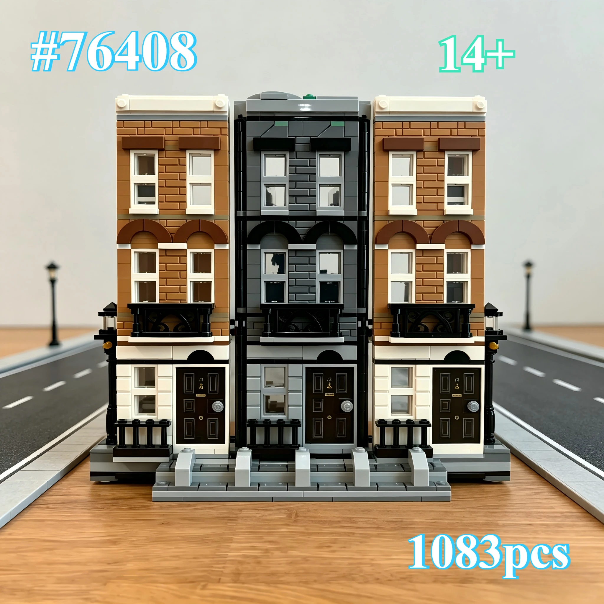 

Very Attractive Square 76408 Building Blocks Sets Suitable for Birthday GiftsCompatible with Legoed Particles, 1083pcs.