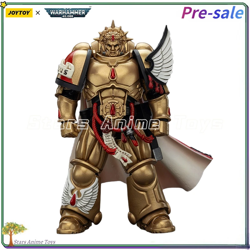 

【Предпродажа】Оригинальная фигурка 1/18 JOYTOY Warhammer 40000 Blood Angels Captain с пистолетом и модель Power Sword