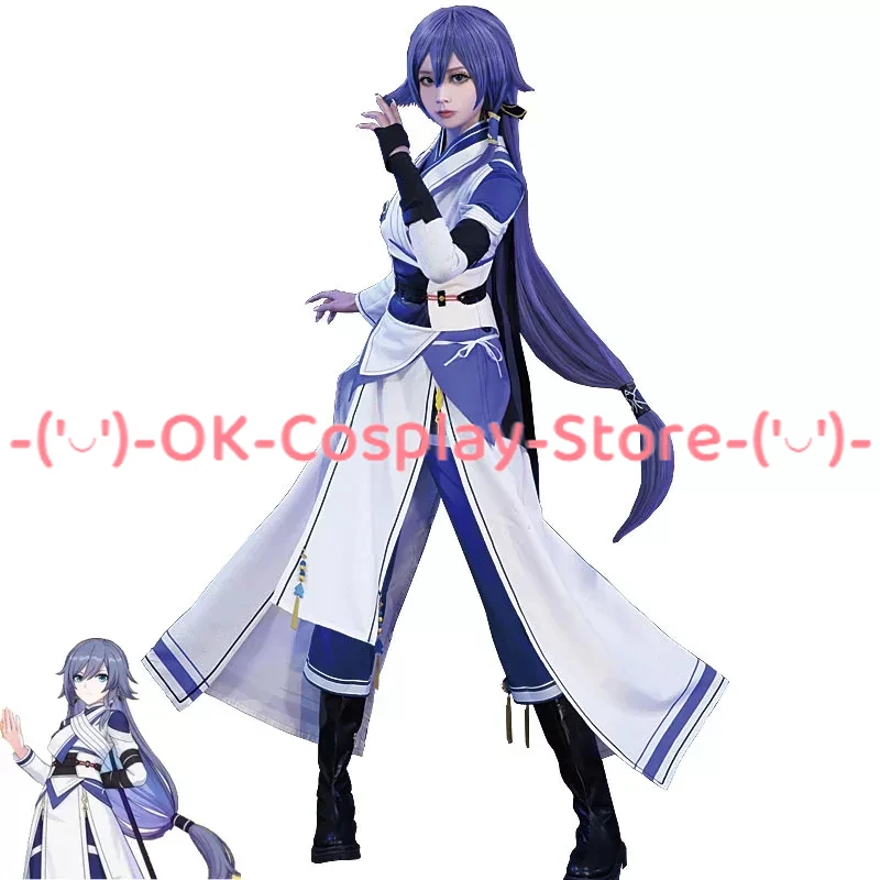 

Game Honkai Impact 3 Fu Hua Cosplay Costumes Chinese Style Kungfu Suit Party Clothing Halloween Carnival Uniforms Custom Made