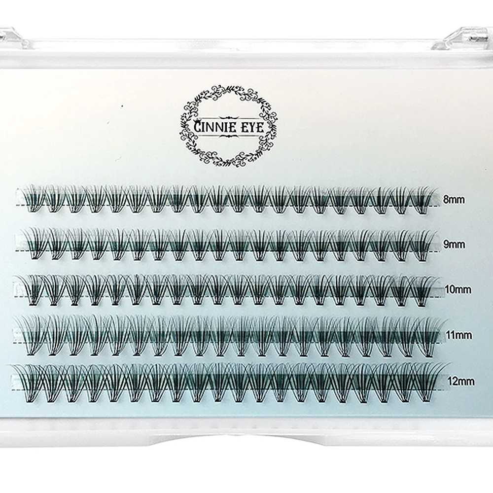 Nuovi 100 Cluster Lashes single Cluster Ready Fan bundles visone Extension ciglia 20D/30D Russia Volume Bundle Cashmere Lash