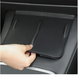For Tesla Model 3/Y Silicone Wireless Charging Pad Charger Protect Cover Wireless Charging Mat Car Central Control Mat