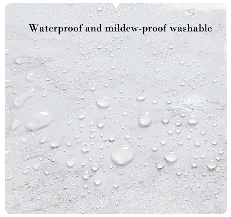1 Rolle Marmor-Wandaufkleber, wasserdicht, schmutzabweisend, ölbeständig, selbstklebende PVC-Tapete, Küchen-Wandaufkleber – Detail 7