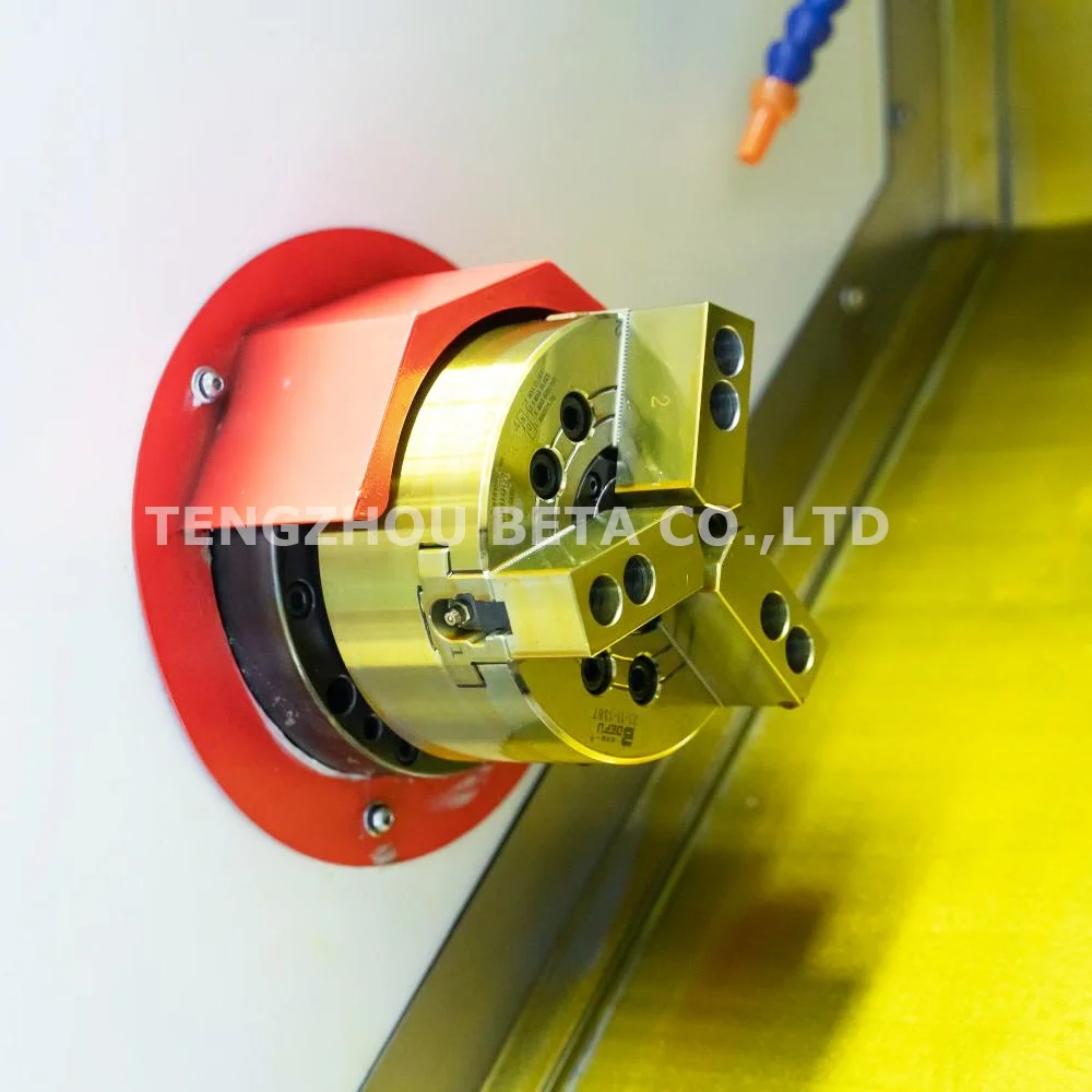 400Mm High Speed Gang Type Tools CNC Lathe Price With Bar Feeder