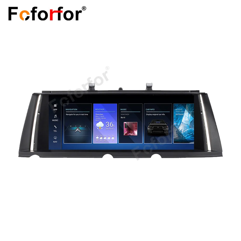 Qualcomm 680 Carplay 10.25 Inch Screen Car Radio For BMW 7 Series F01 F02 F03 CIC Android Auto Car GPS Navi Multimedia Player