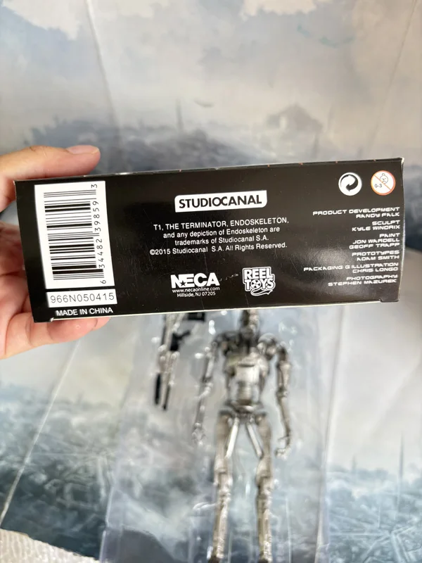 NECA The Terminator Endoskeleton T-800 PVC-Actionfigur The Terminator 2 Sammlermodell Spielzeug Bewegliche Montagepuppe – Detail 5