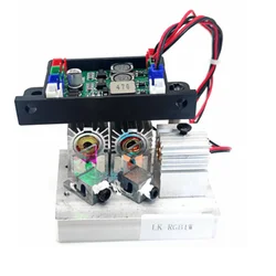 Barre lumineuse laser pour documents, lumière blanche, RGB 2W, rouge, vert, bleu, composite, TTL + analogique