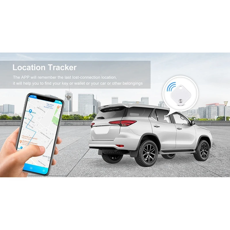 2x Smart Bluetooth 4,2 Anti Lost Key Finder GPS Tracker Alarm Brieftasche Key finder Locator Haustier Hund Kind Tracker Finder