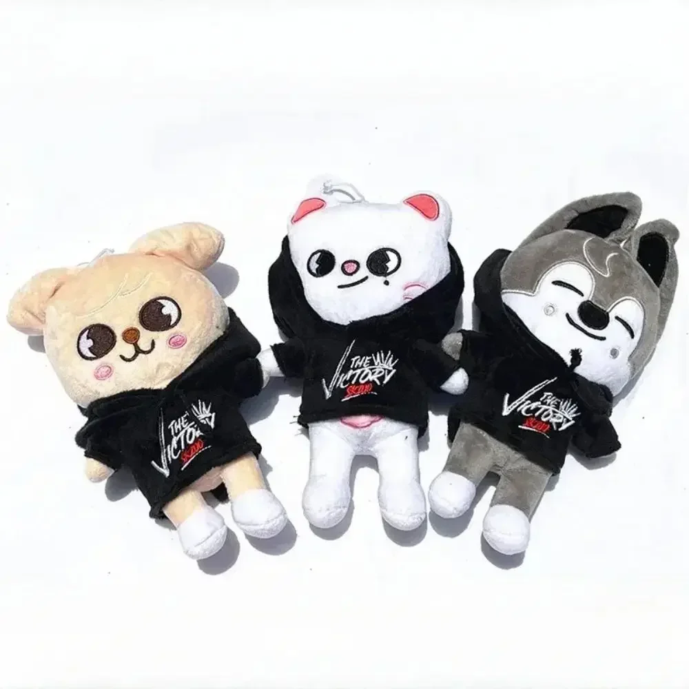 MINISO Skzoo 25cm Kpop Cartoon Stuffed Animal Plushies Stay Plush Doll Toys Kawaii JYP Adults KZ Fans Keychain Pendant Kid Gift