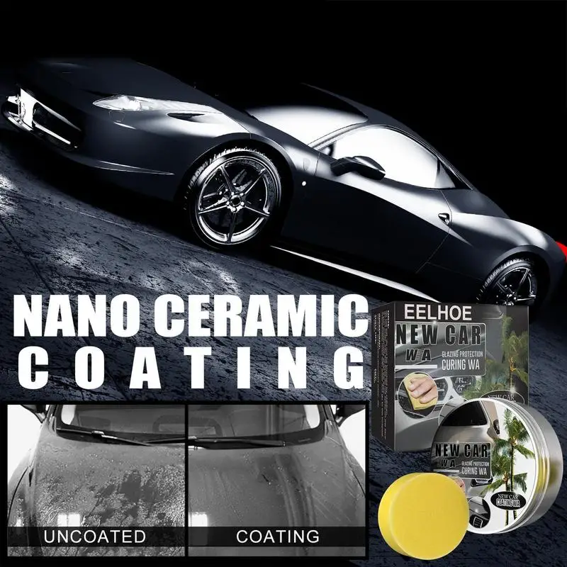 Durable Safe Car Polish Car Wax Crystal Plating Set Covering Paint Surface Coating Formula Glossy Wax Layer Waterproof Film