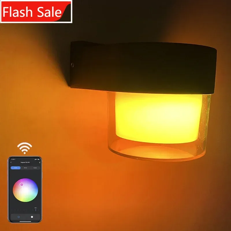 

Современный светодиодный настенный светильник ShinyYing в стиле граффити, уличный светильник для сада, веранды, входа