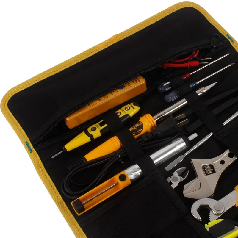 2023 Hoge Kwaliteit Oxford Canvas Opvouwbare Moersleutel Tas Gereedschapsrol Opbergvak Gereedschap Waterdichte Opslag Handroller Gereedschapstassen Geschenken