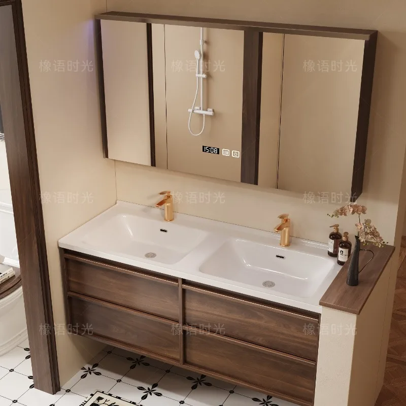 

Organizer Mirror Bathroom Cabinet Storage Toilet Display Partitions Drawers Paper Cupboard Modern Archivadores Home Furniture