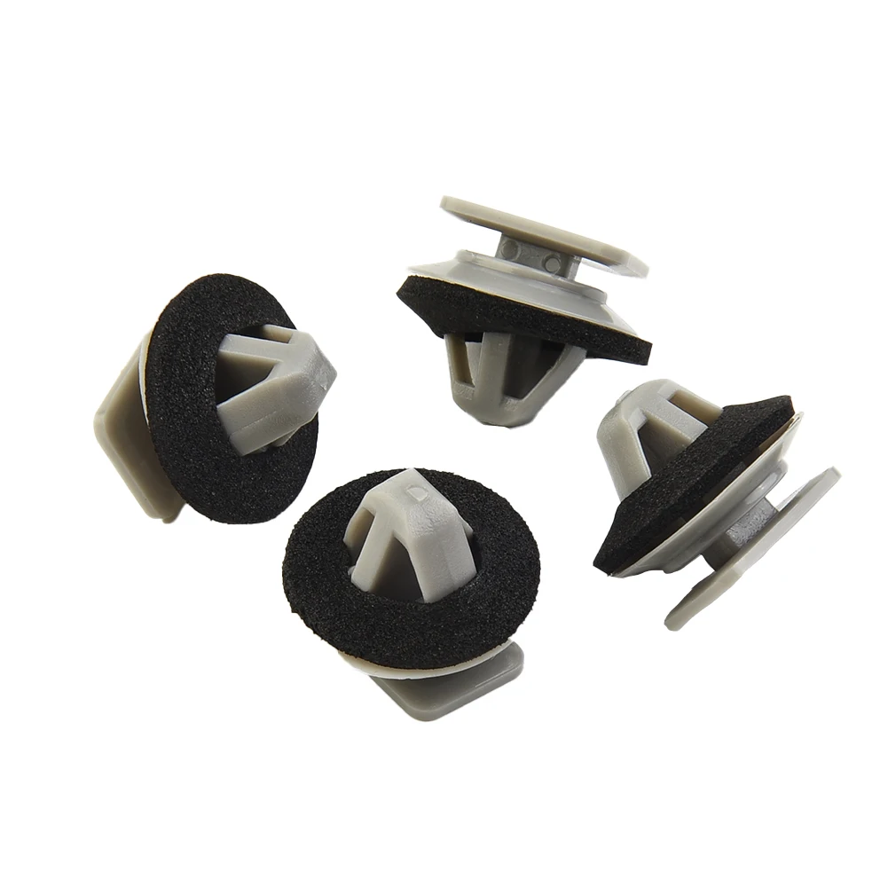 รถซีลคลิป KD5351SJ3A ซ้าย/ขวา 10 มม.X 15 มม.ด้านหน้า Moulding ไนลอนอะไหล่ทดแทน 20pcs อุปกรณ์เสริมประตู