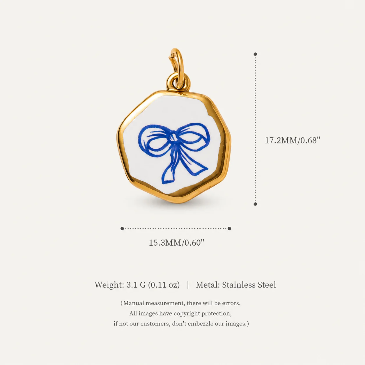 Edelstahl Minimalistische Niedliche Tier-Serie Katze Glühwürmchen DIY Anhänger Charms Schmuckherstellung – Detail 6