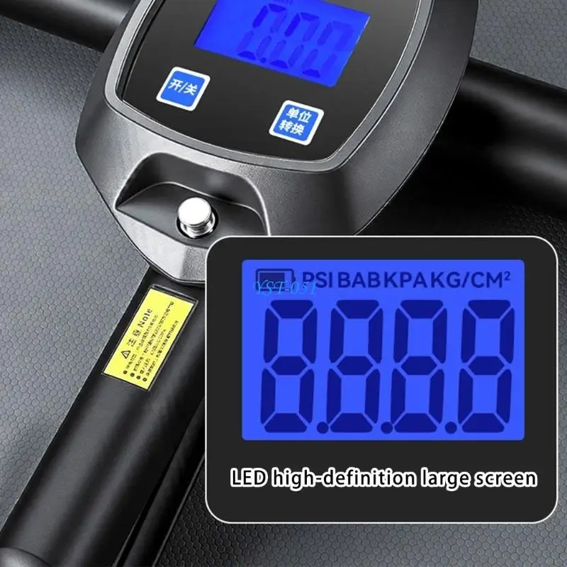 E15A Oil Immersed Tire Pressure Gauges Button Operation For Quick Testing