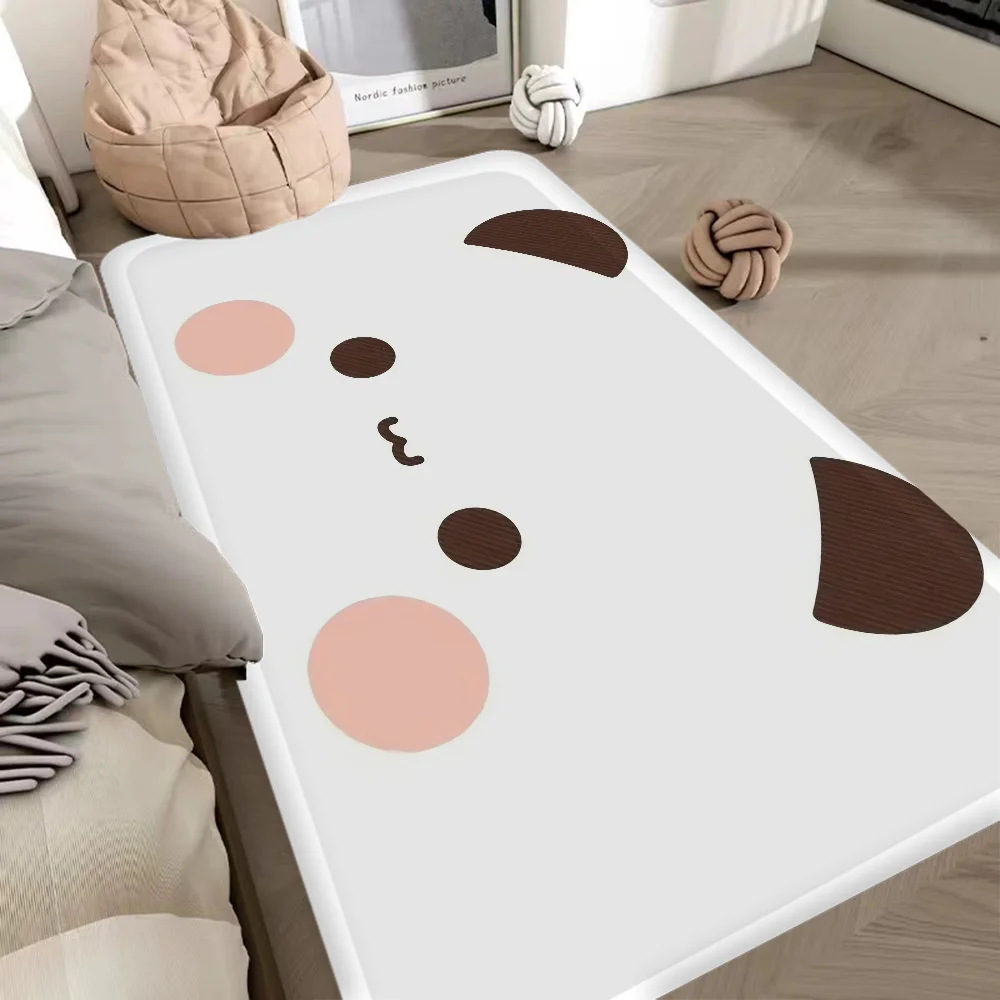 

Bubu And Dudu Cute Cartoon Kitchen Mat Kids Room Bedroom Decoration Balcony Anti-Slip Doormat Living Room Alfombra