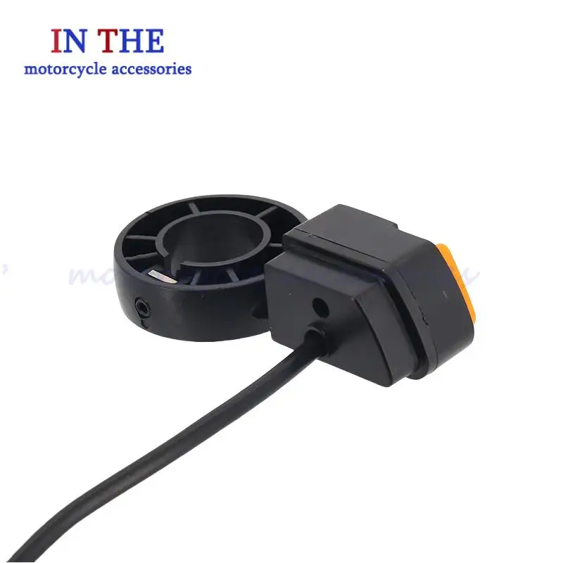 Electric scooter combination switch horn integrated modification accessory