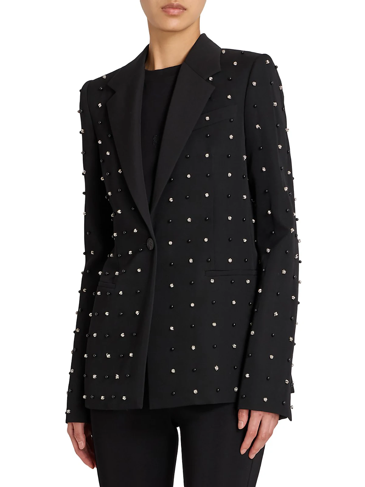 Frühling Diamanten Kristall Frauen Hosen Anzüge Für Hochzeit Schwarz Mutter der Braut Anzug Abendkleid Party Blazer Gast Tragen 2 stück