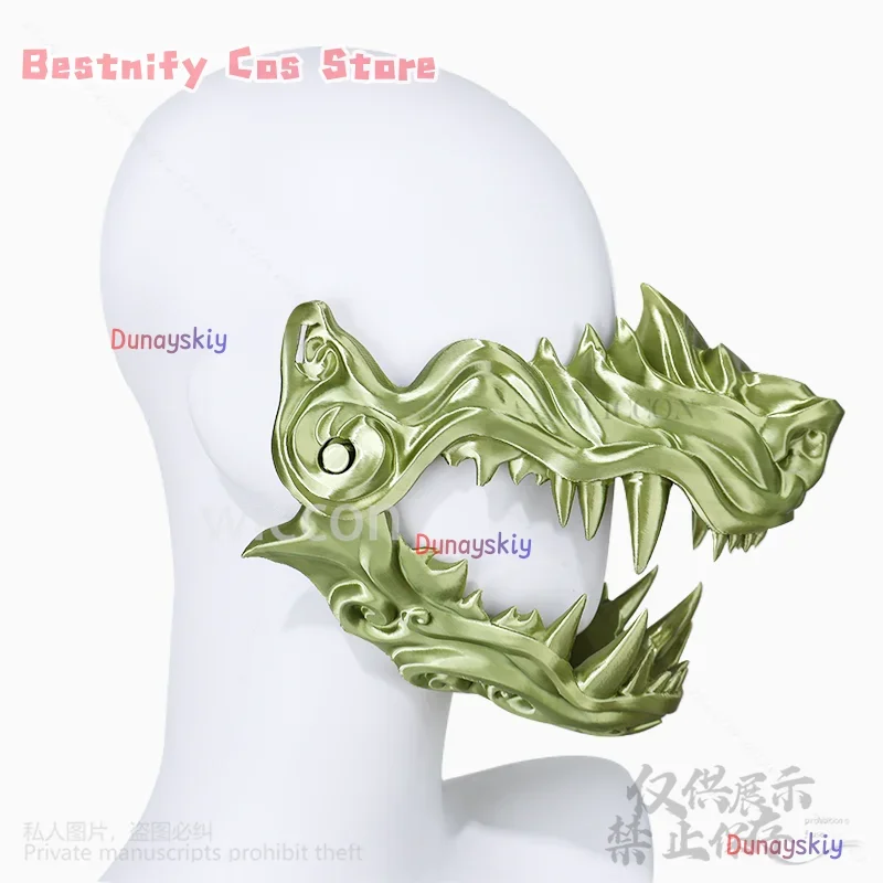 CosplayAnime Furry คอสเพลย์ญี่ปุ่น Prajna Ninja 3D พิมพ์ Fursiut Fox หน้ากากหมาป่าสุนัข Facewear สําหรับปาร์ตี้คริสต์มาสฮาโลวีน Cus