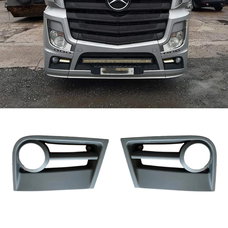 

Truck Front Fog Light Frame Fog Lamp Covers For Mercedes Benz Actros MP4 MP5 2011 Oem 9608853874 9608853974 Fog Light Assembly