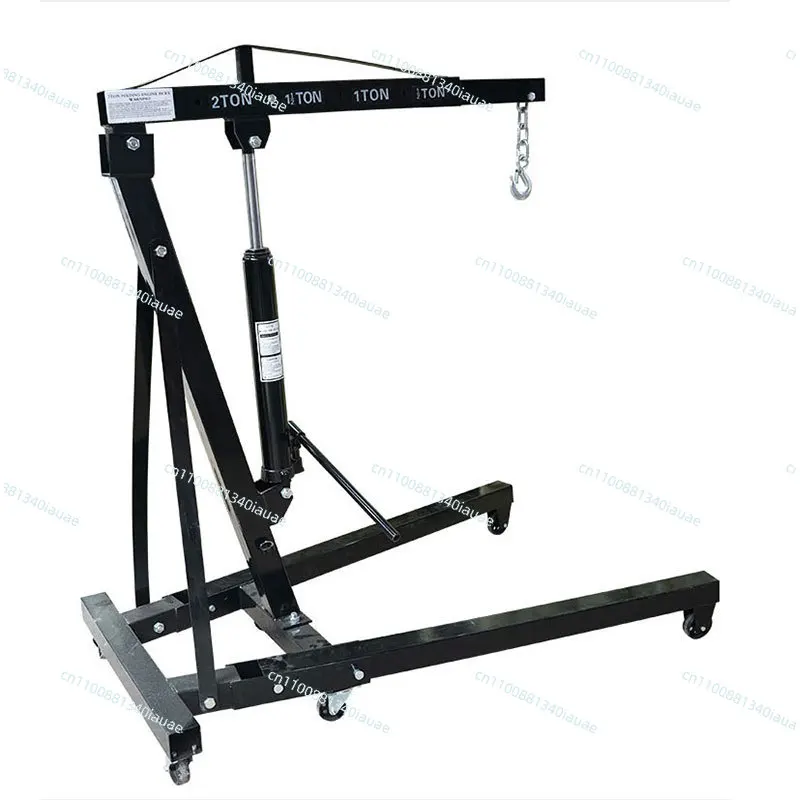 

Portable Hoist Foldable Engine Removal Hanger Manual Hydraulic Car Engine Small Crane