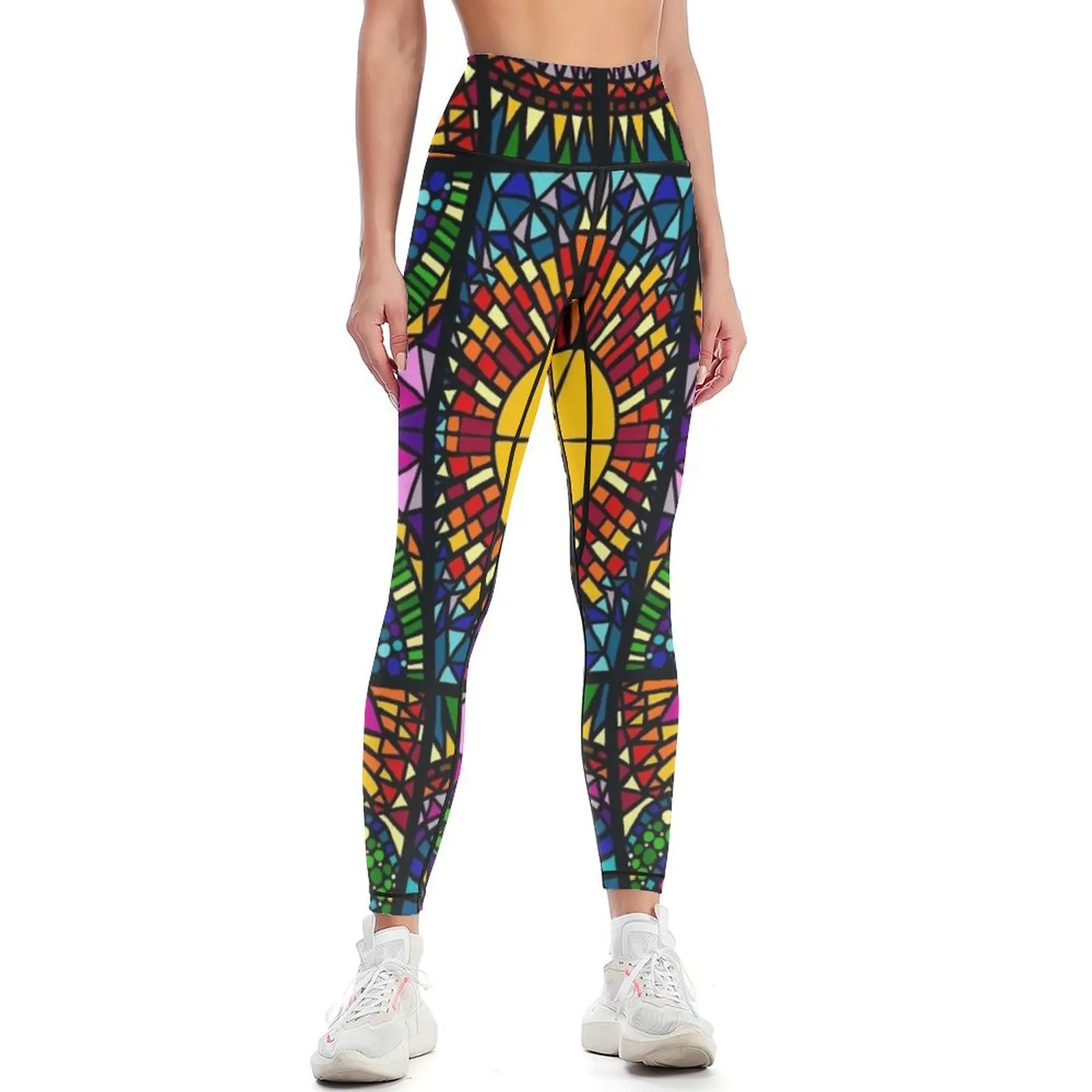 Luminous Library Leggings Women's trousers workout clothes for leggins push up woman Womens Leggings