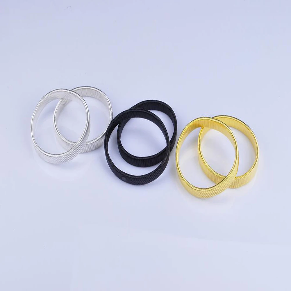 ที่รัดแขนแบบยืดหยุ่น 1 ชิ้น สำหรับทุกเพศ ที่รัดแขนโลหะยืดหยุ่น ที่รัดแขนเสื้อผู้ชาย ที่รัดแขนผู้หญิง อุปกรณ์เสริมที่รัดแขน