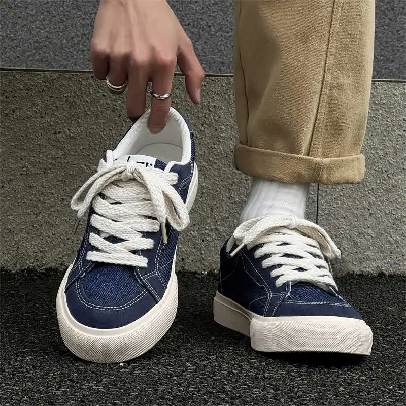 

With Ties Fall Outdoor Boots Men Casual Men Shoes Blue Chinese Sneakers Sports Loofers Brands Athlete Interesting Tenes