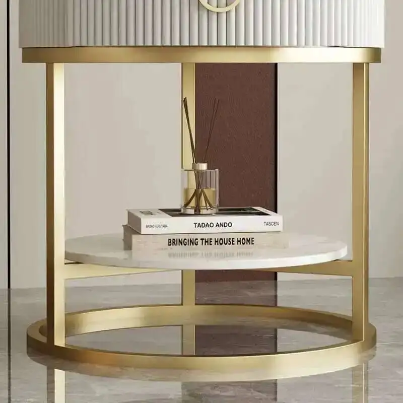 

Drawers Bedroom Nightstands Dressers Nordic Modern Storage Nightstands Living Room Luxury Szafki Nocne Bedroom Furniture SR50NS