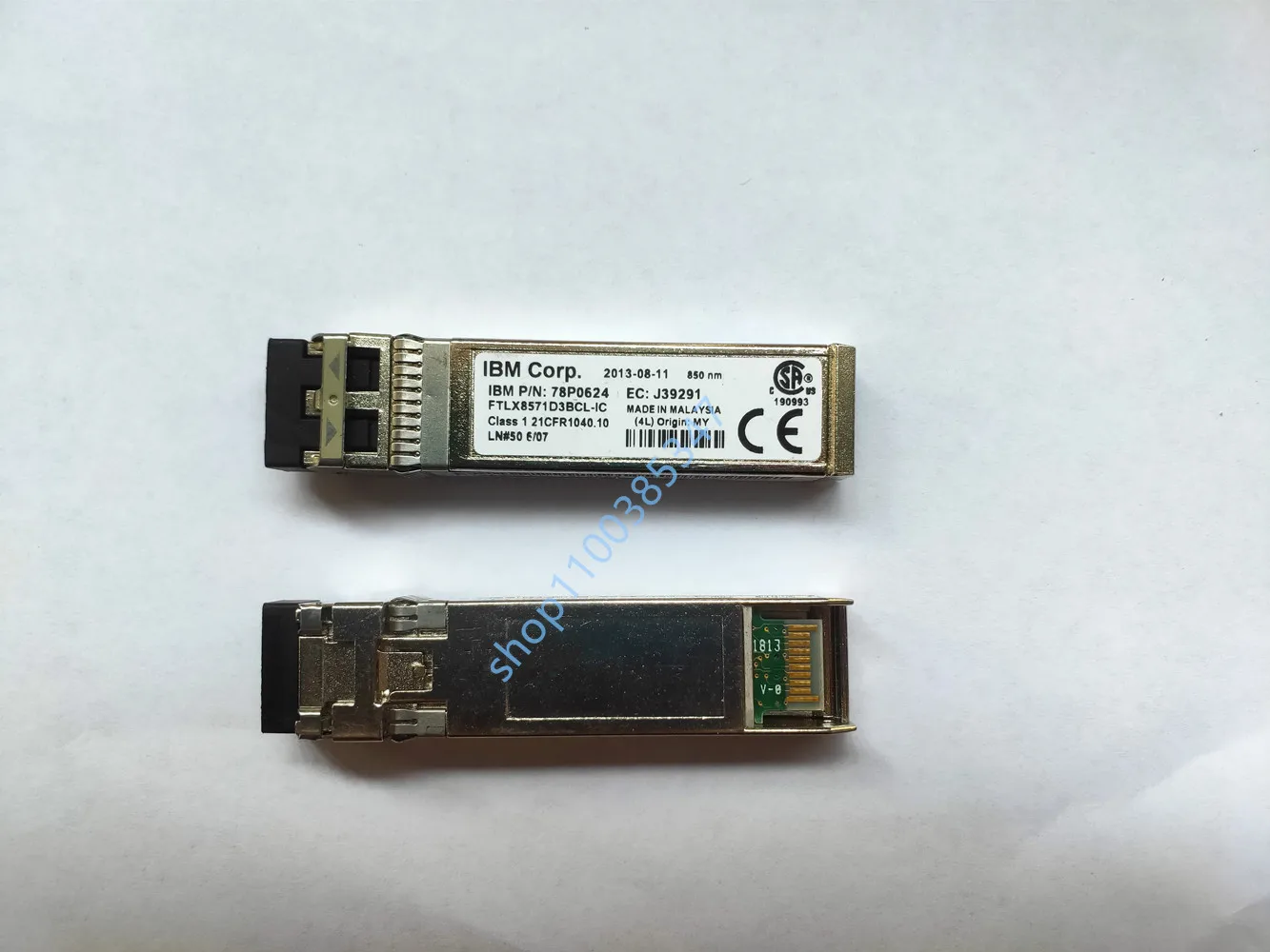 

IB-M 10G sfp волоконный модуль/FTLX8571D3BCL-IC/P/N:78P0624/ib-m 10 Гб 850нм многорежимный двухволоконный модуль приемопередатчика