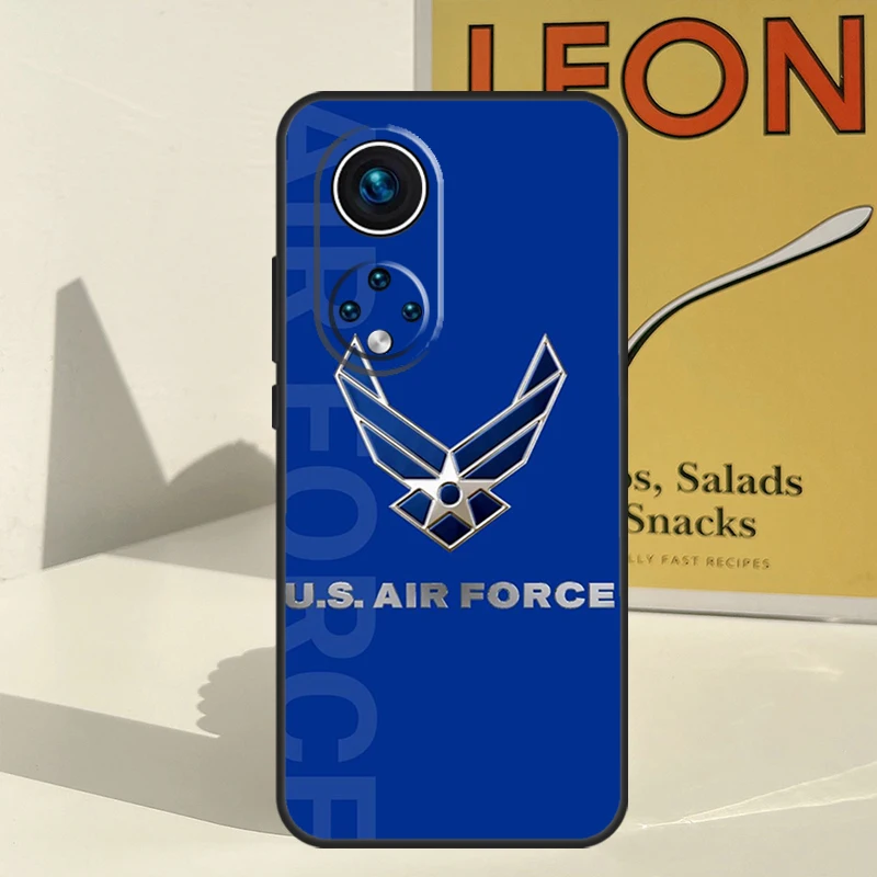 United States Air Force Case For Huawei P30 P20 P60 P40 Lite Nova 9 5T P Smart Honor Magic 5 Pro 50 70 X8 X9a Cover