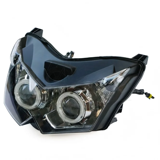 For Kawasaki Z1000 Z750 2007-2011 LED Front Motorcycle Headlight Assembly Retrofit/Upgrade