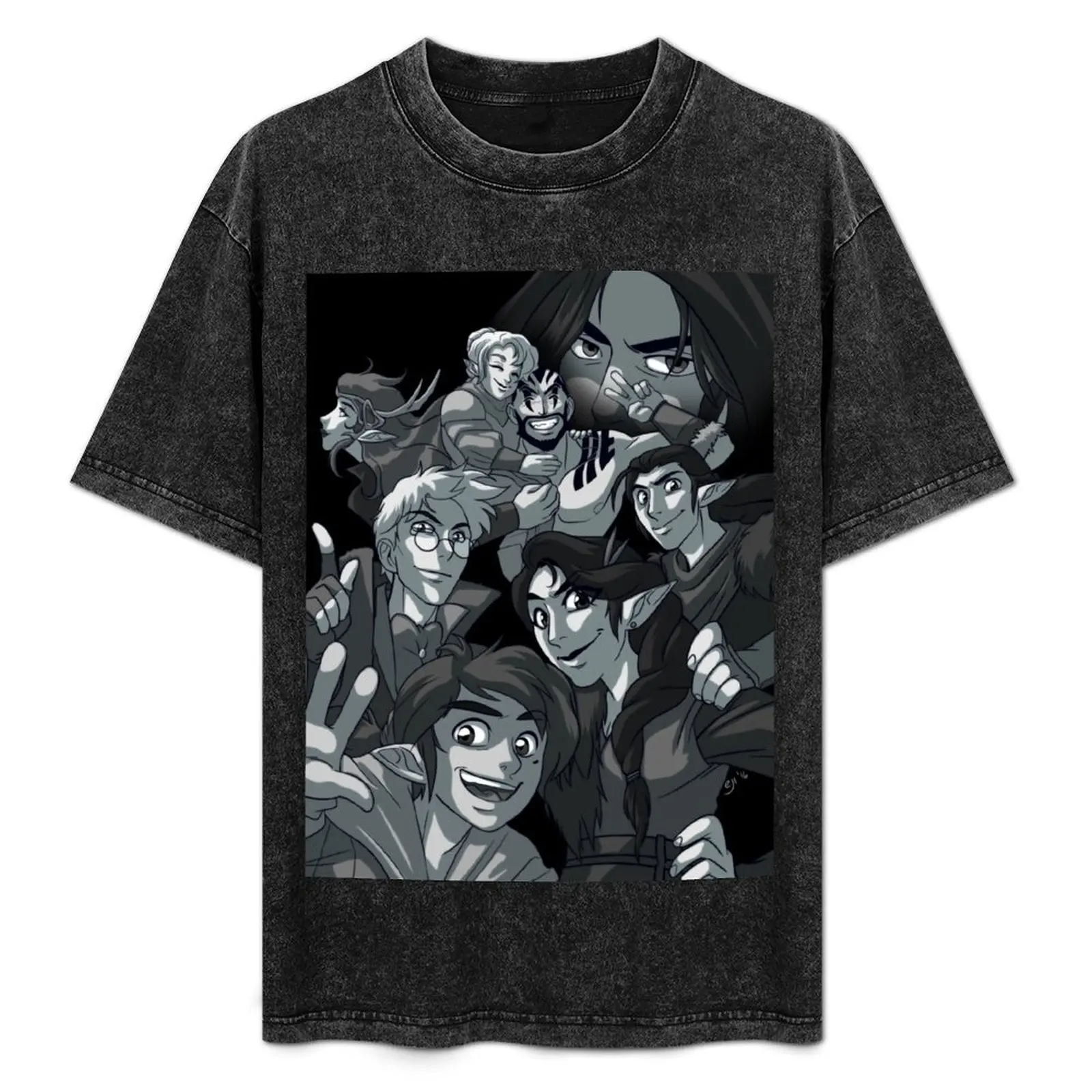 

The Gang's All Here T-Shirt oversized t shirt summer clothes Aesthetic clothing for a boy t shirts men