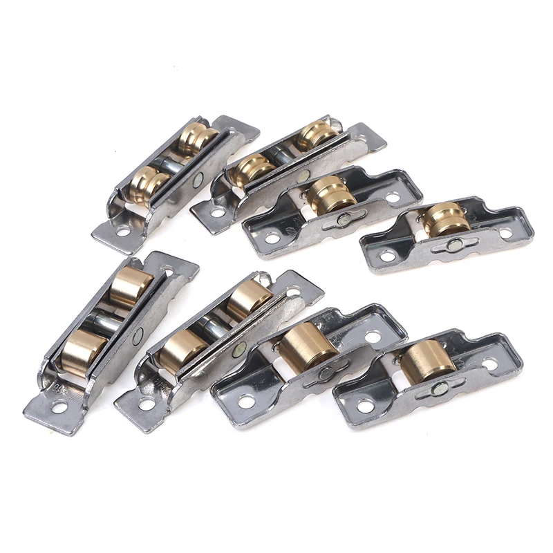 1PCS Sliding Door Wheels Rollers Heavy Mute Stainless Steel Window Sliding Door Bearing Rollers Furniture Hardware