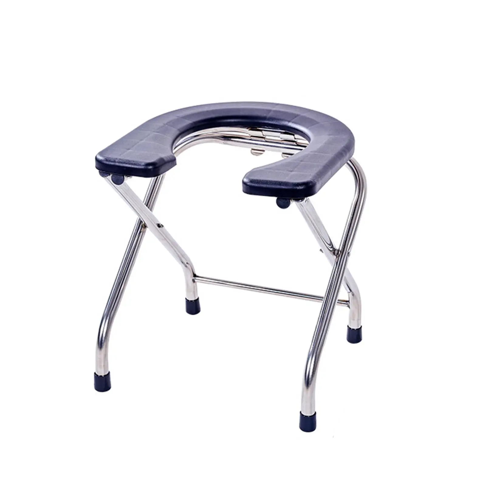 Elderly Squat Toilet Seat Stool Potty Chair for Bathroom Multi Uses Stable Bottom Trong Bearing Capacity Commodes Chair Folding