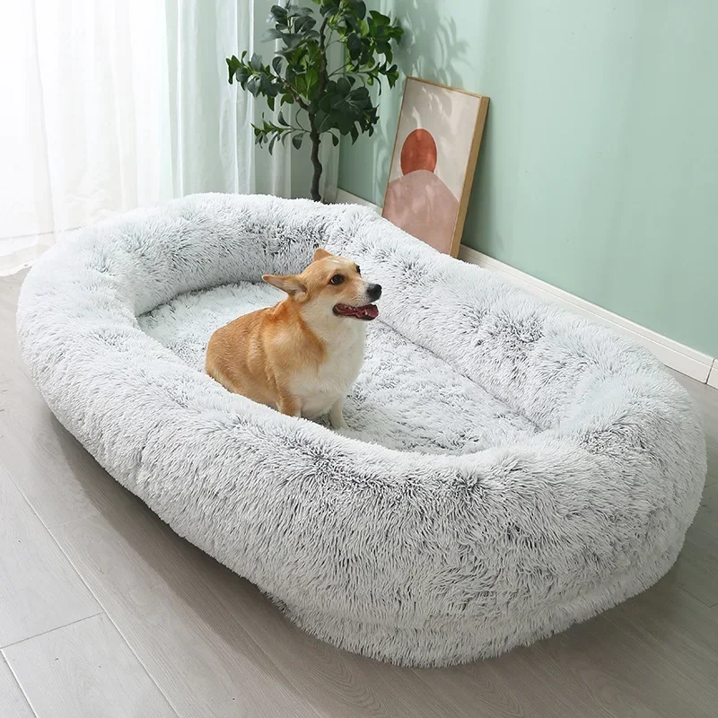 Removable and Washable Kennel Extra Large Dog Bed Beanbag Sofa Giant Dog Bed Cat and Dog Bed Winter Warm Pet Dog Mattress