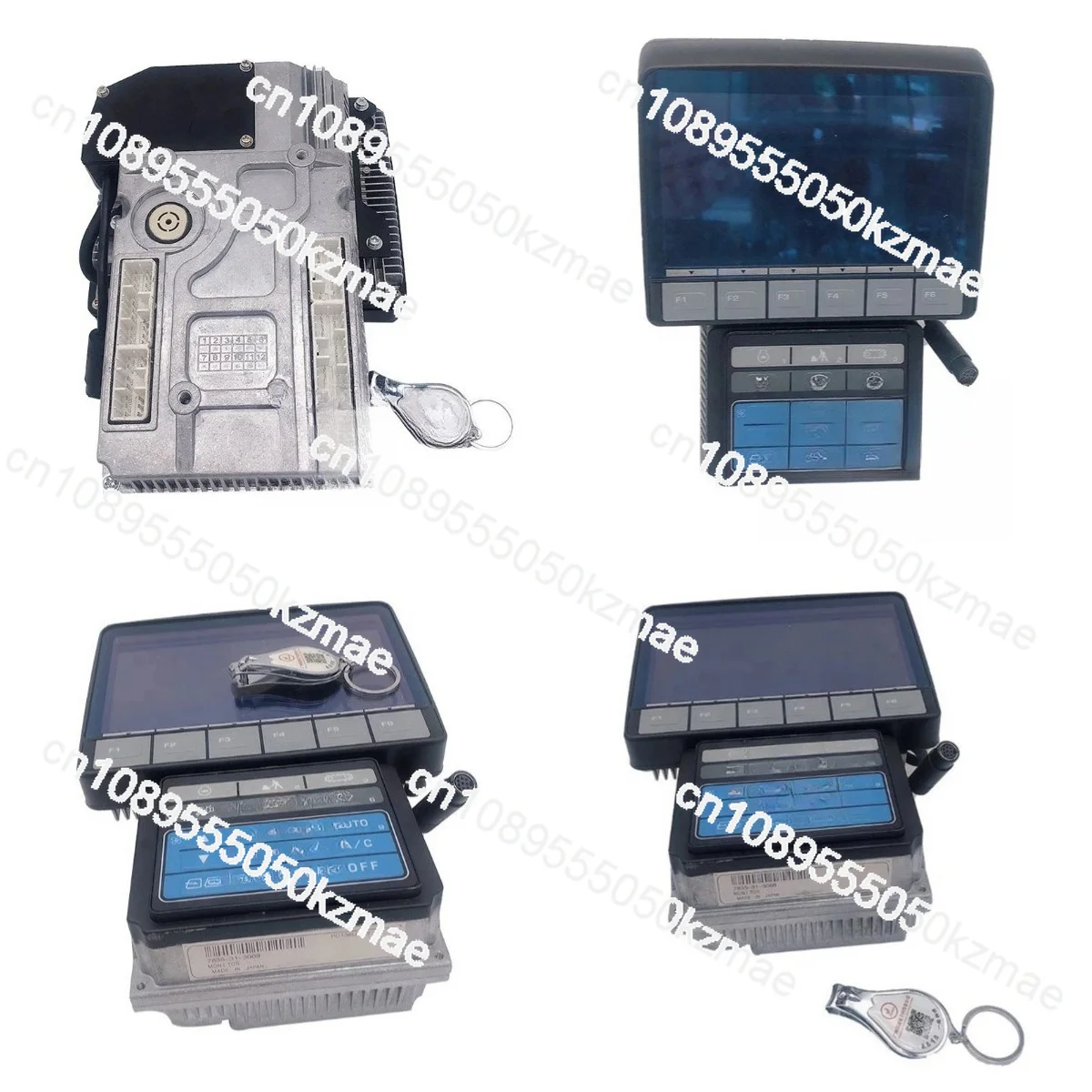 Excavator Parts PC130-8 PC138US-8 PC138USLC-8 Monitor Display Panel 7835-31-3008 7835-31-3009