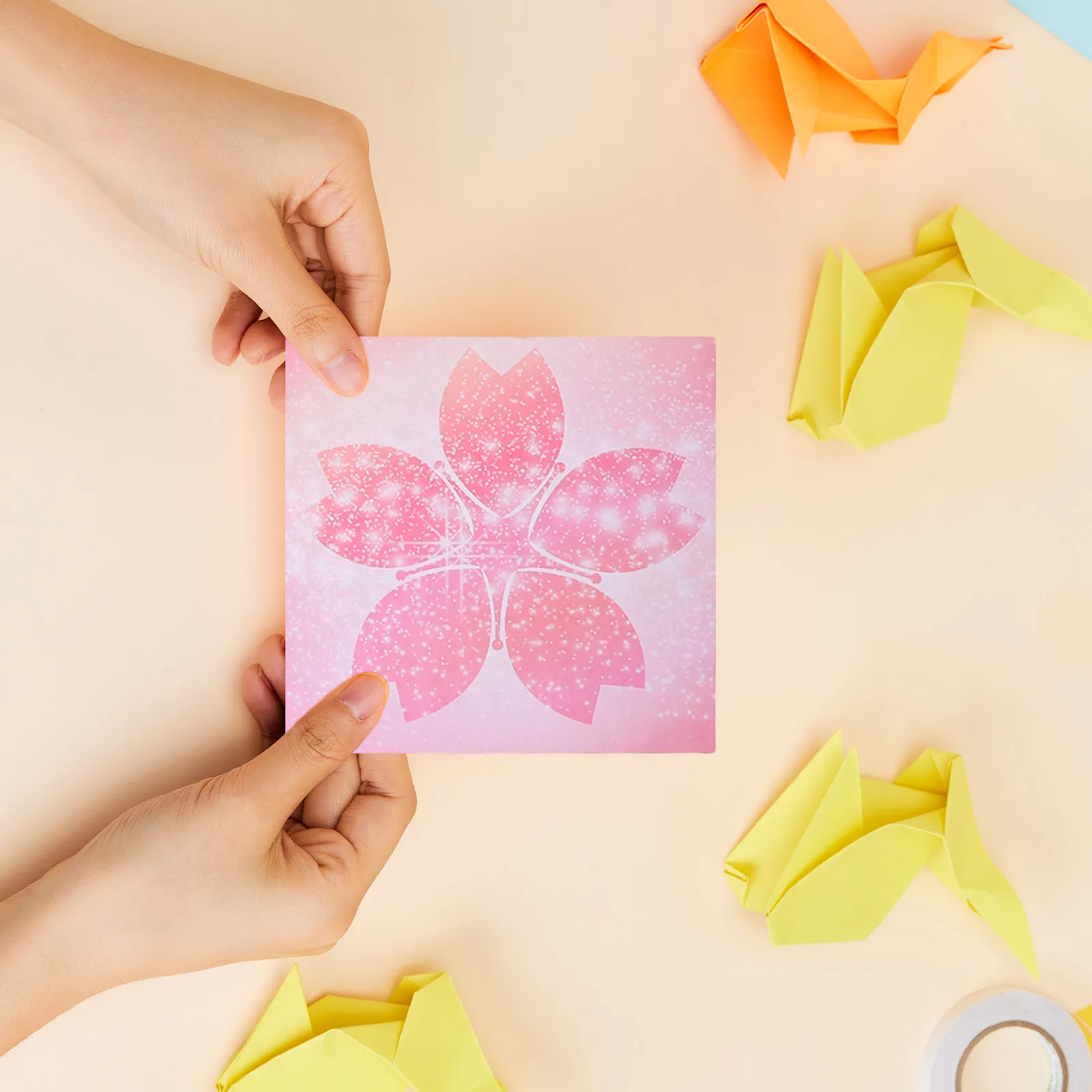 200-pcs-exquisite-origami-paper-children's-diy-papermaterial-supplies-handicraft