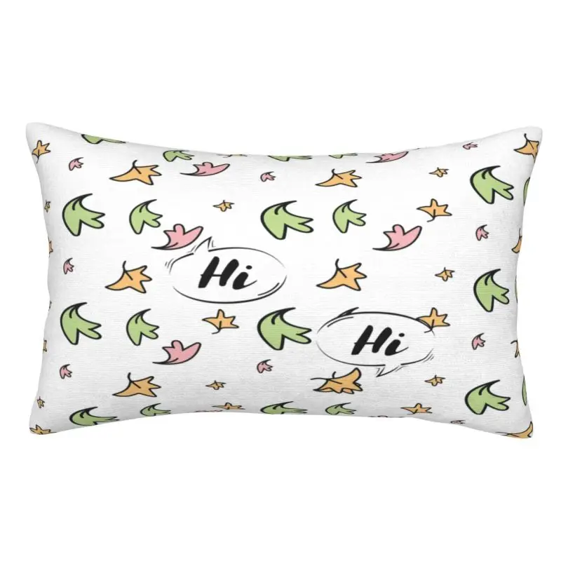 Custom Luxury Heartstopper Leaves TV Series Cushion Cover Polyester Happy Pride Nick Charlie Throw Pillow Case Rectangle